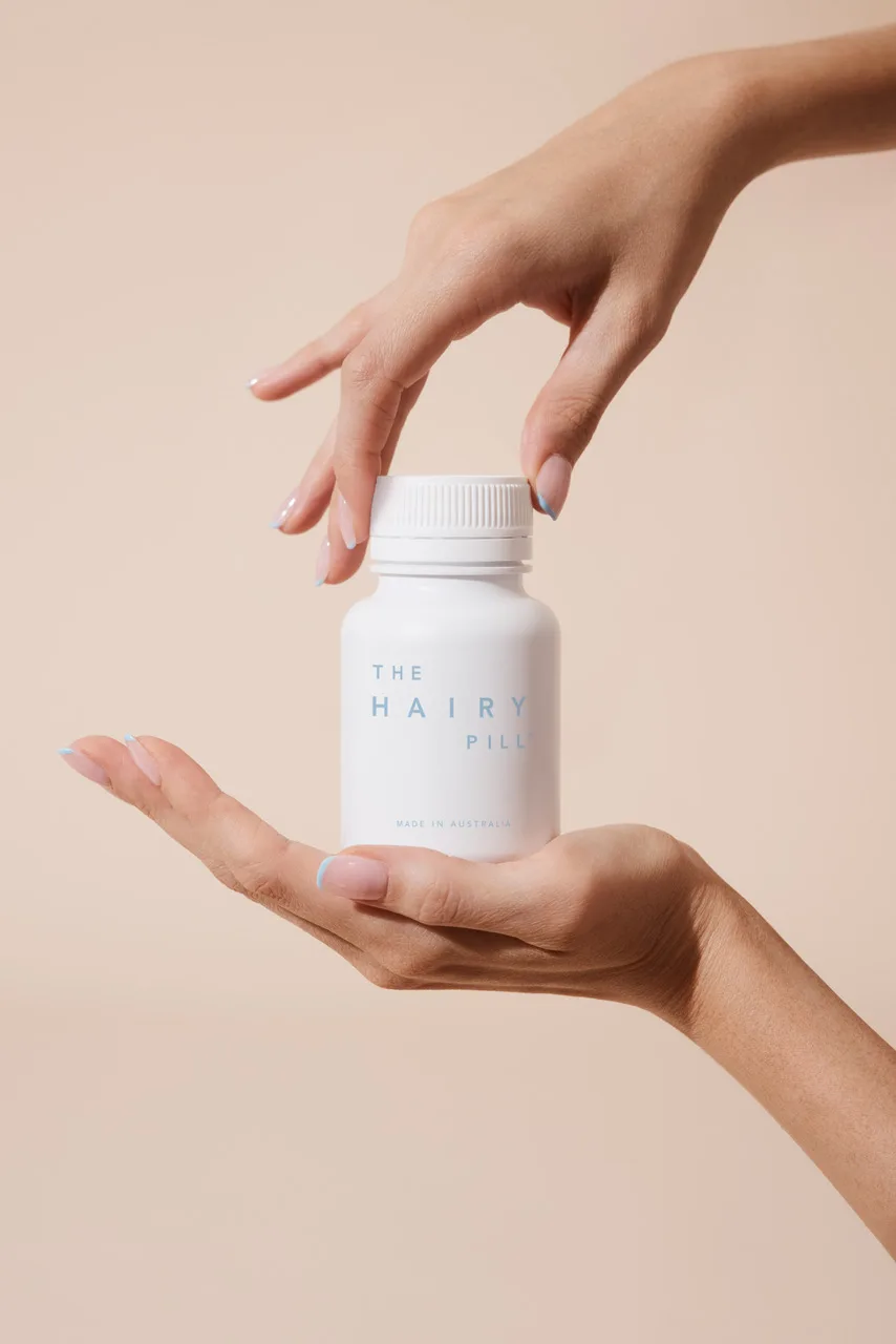 the hairy pill wellness supplement