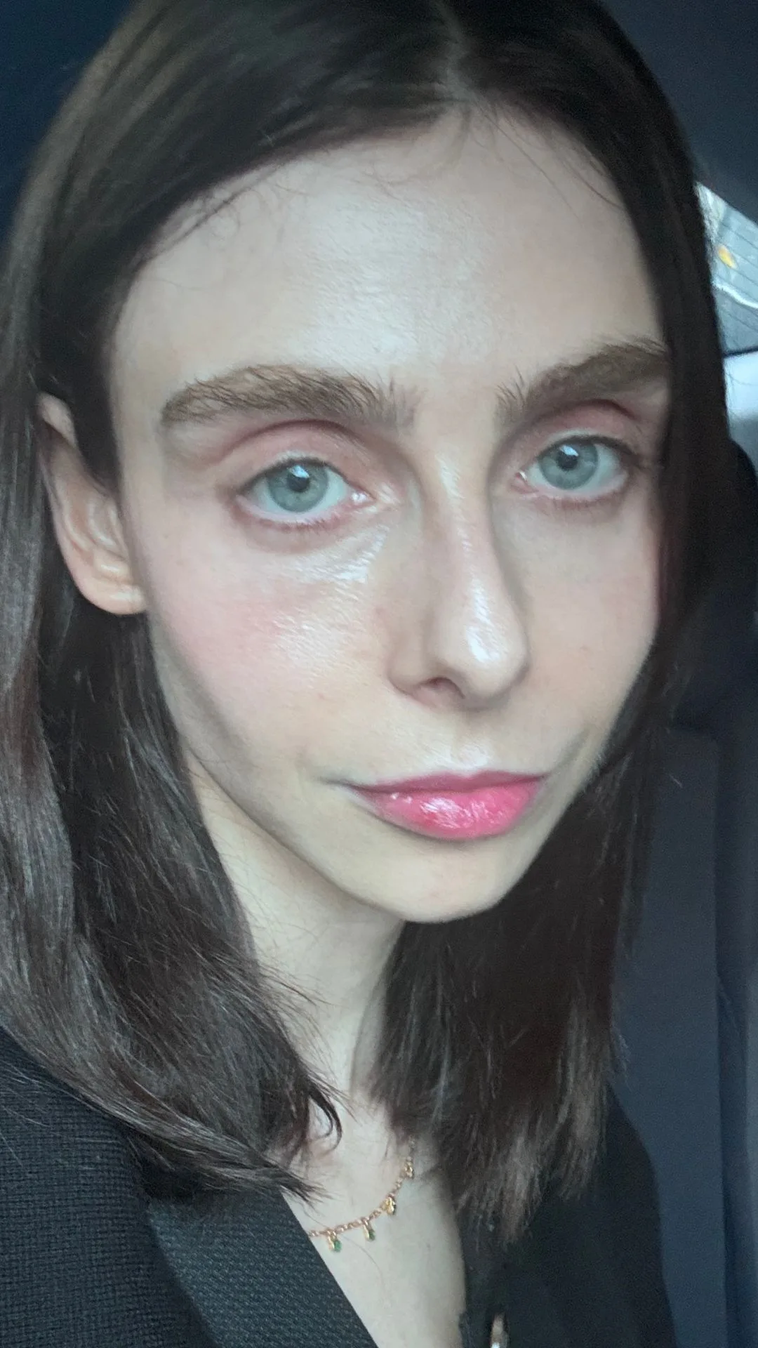 Writer with dry lips