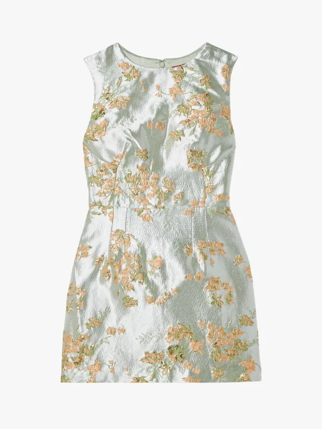 Net-A-Porter Black Friday Sale 2025__STAUD
Garden Metallic Brocade Mini Dress