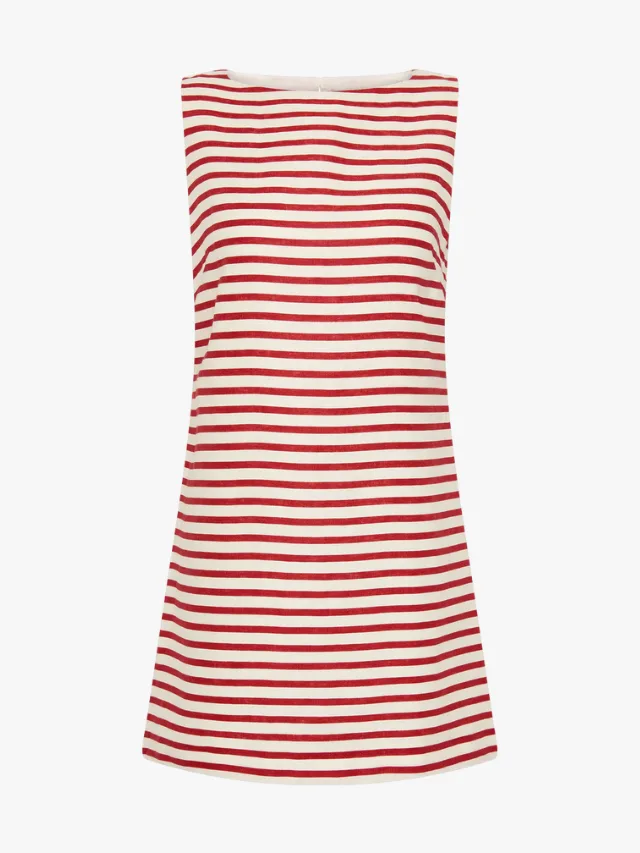 Faithful Black Friday Sale 2025_FAITHFULL
Kelly Mini Dress Breton Stripe Red