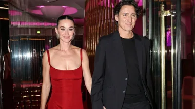 Katy Perry and Justin Trudeau