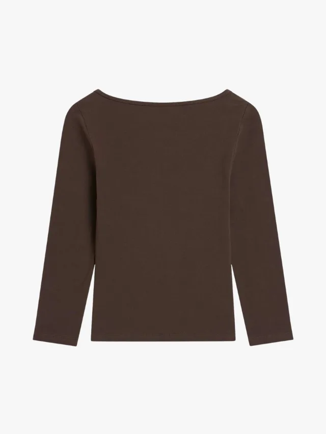 What To Buy Now_ST. AGNI Soft Jersey Ballerina Top