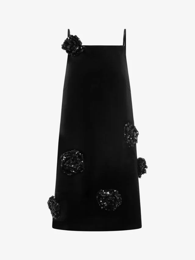 Leo Lin Leia Velvet Mini Dress