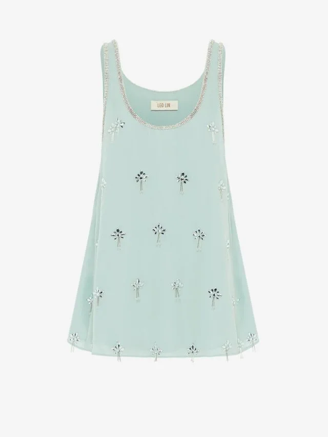 Leo Lin Helaine Embellished Top