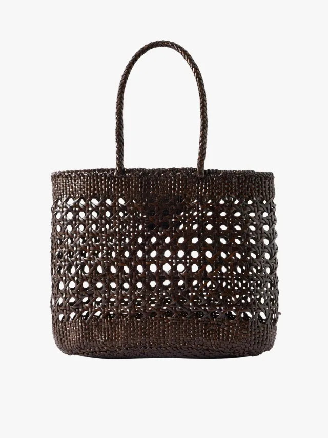 Summer Bag Trends_DRAGON DIFFUSION Eclipse Woven Leather Tote