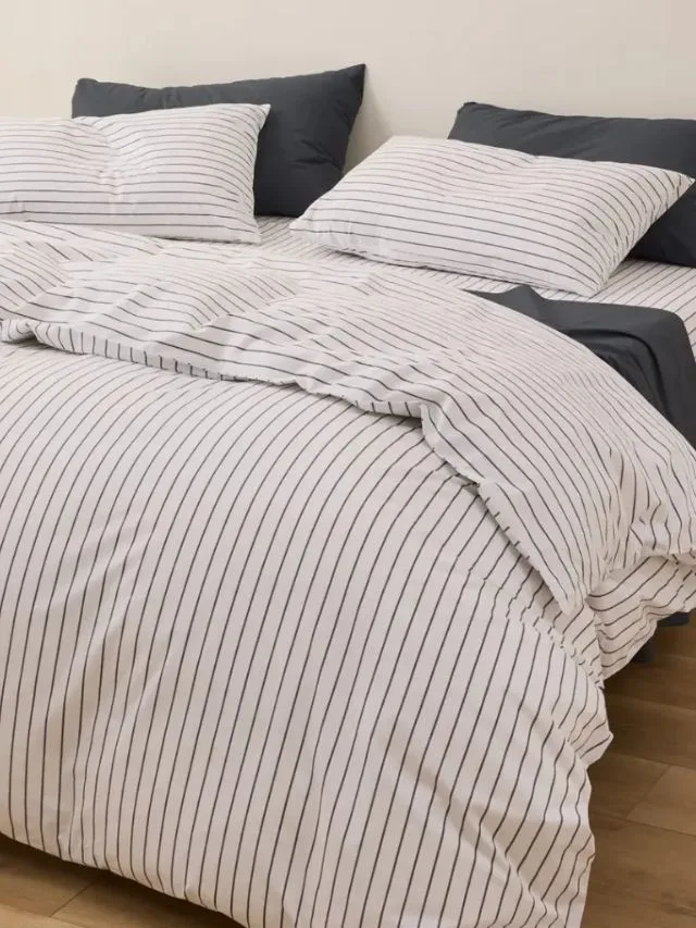 Sheet Society Jude Organic Cotton Henry Stripe Quilt Cover