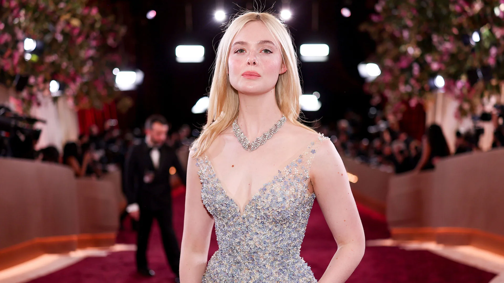 Elle Fanning's Gucci Golden Globes Gown Deserves Your Attention