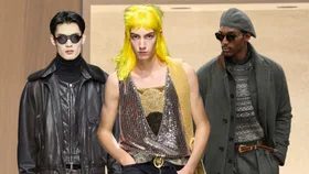 Meanswear at Giorgio Armani, Dior and Ralph Lauren