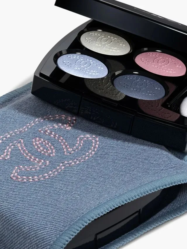 chanel denim eyeshadow palette