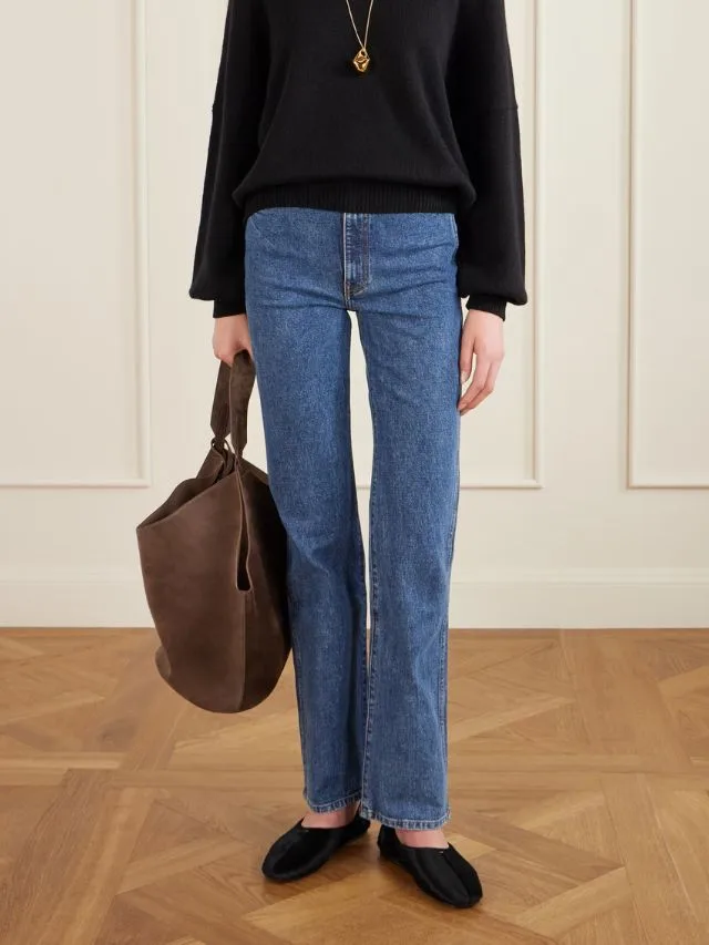 Khaite straight jeans