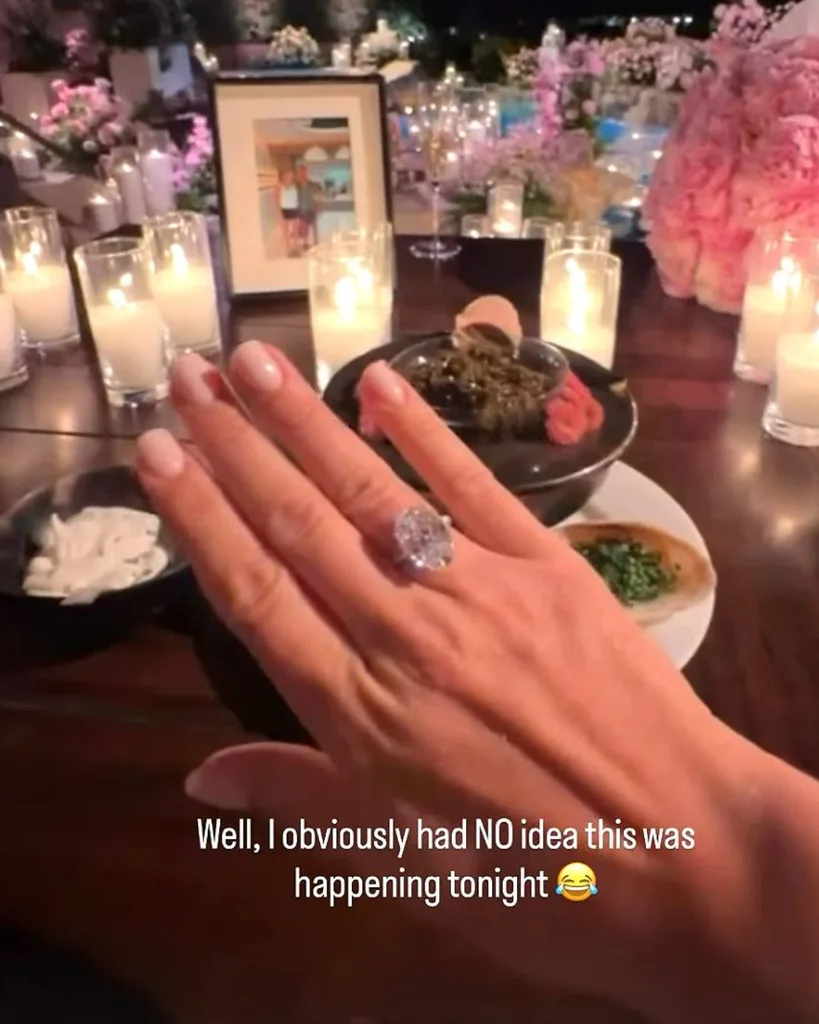 Aryna Sablenka's engagement ring