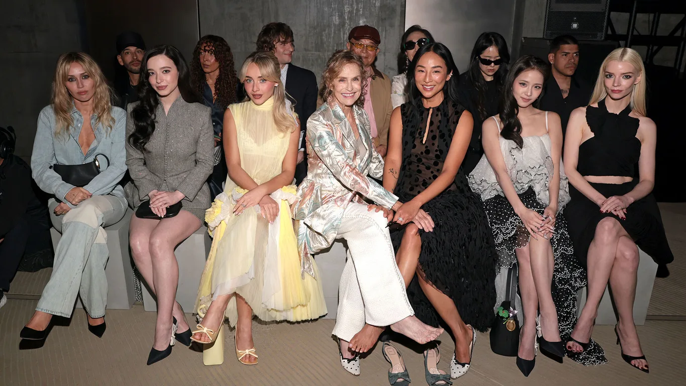 All The Celebrities Spotted In The Dior Cruise '27 Front Row | ELLE