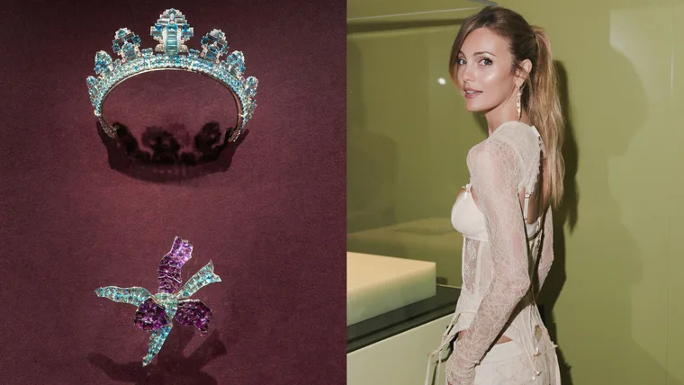 Cartier high jewellery and actress Leila George