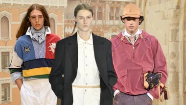 Menswear ss27 at Ralph Lauren, Prada, Louis Vuitton