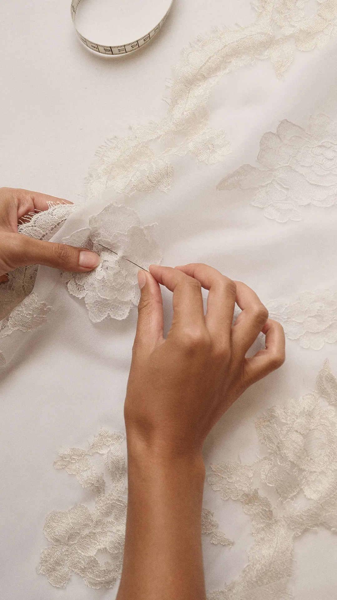 Louis Vuitton gown creation