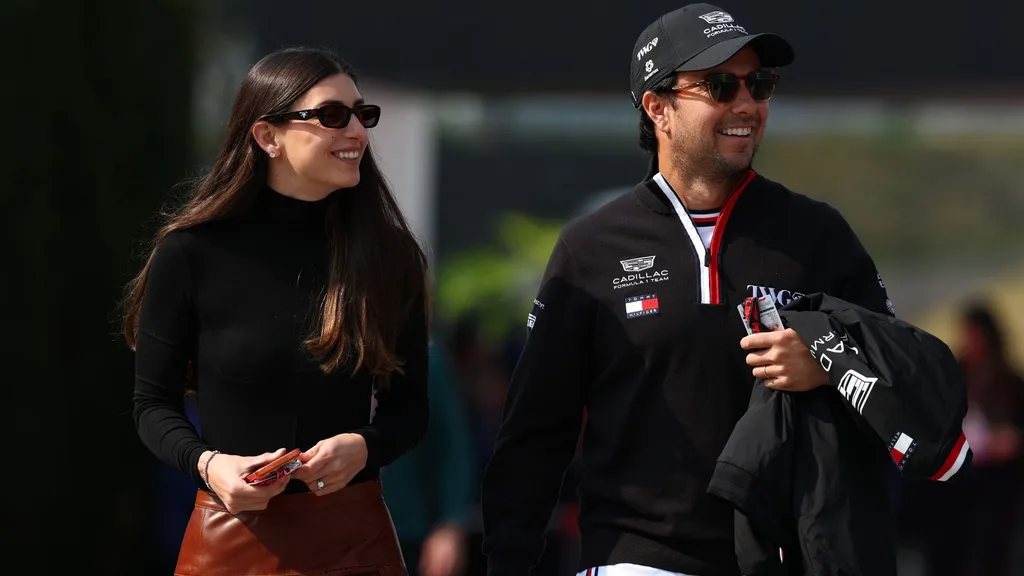 Sergio Pérez And Carola Martínez