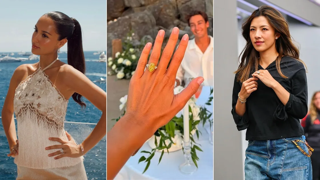 The F1 WAG Engagement Rings Are Almost As Impressive As The Race Cars