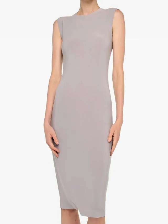Norma Kamali midi sleeveless dress 