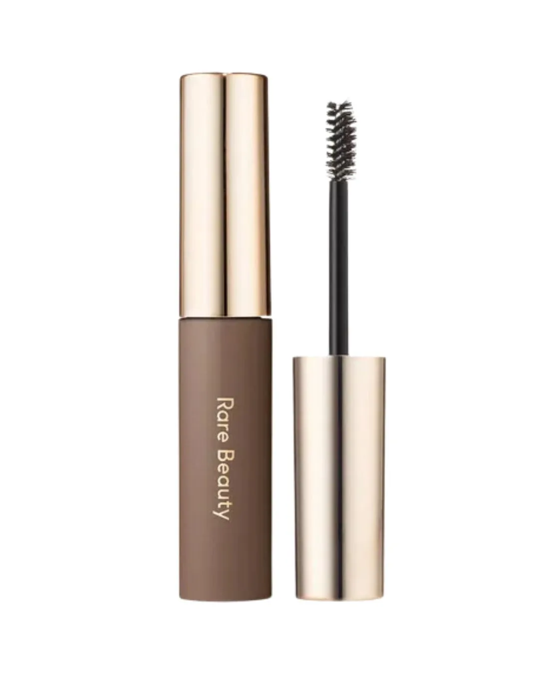 Rare Beauty brow gel in cool brown 