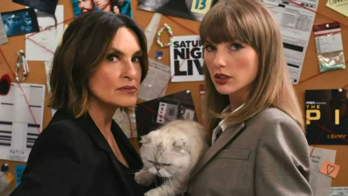 Taylor Swift And Mariska Hargitay Took Aim At Rumours During Their 2026 ‘Law And Order’ Emmy Awards Sketch