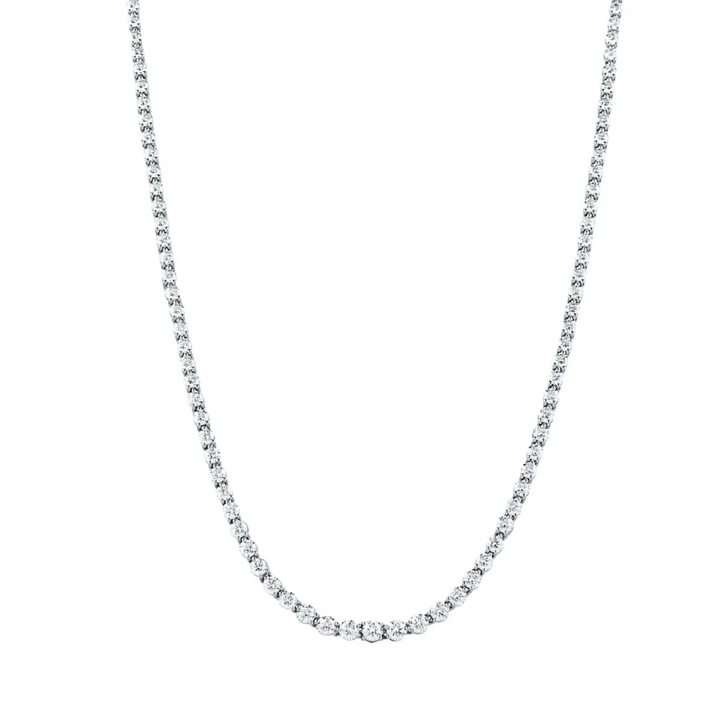 Tiffany Victoria Graduated line necklace