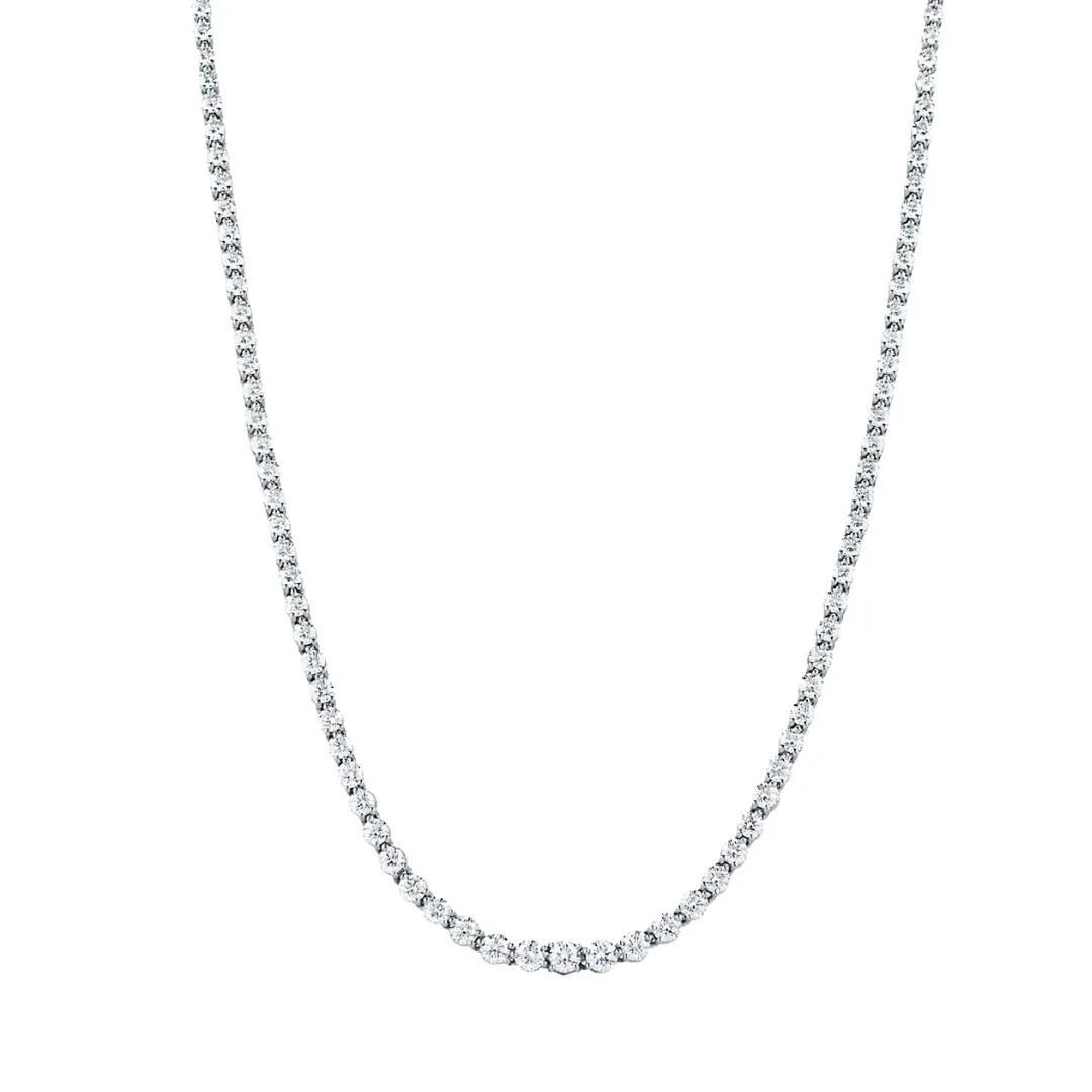 Tiffany Victoria Graduated line necklace 