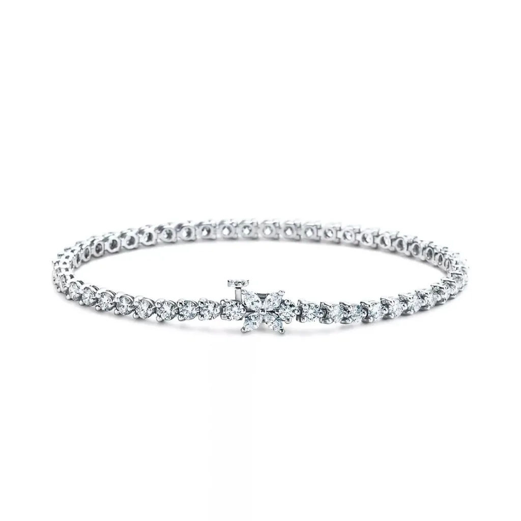 The Tiffany Victoria Cluster tennis bracelet