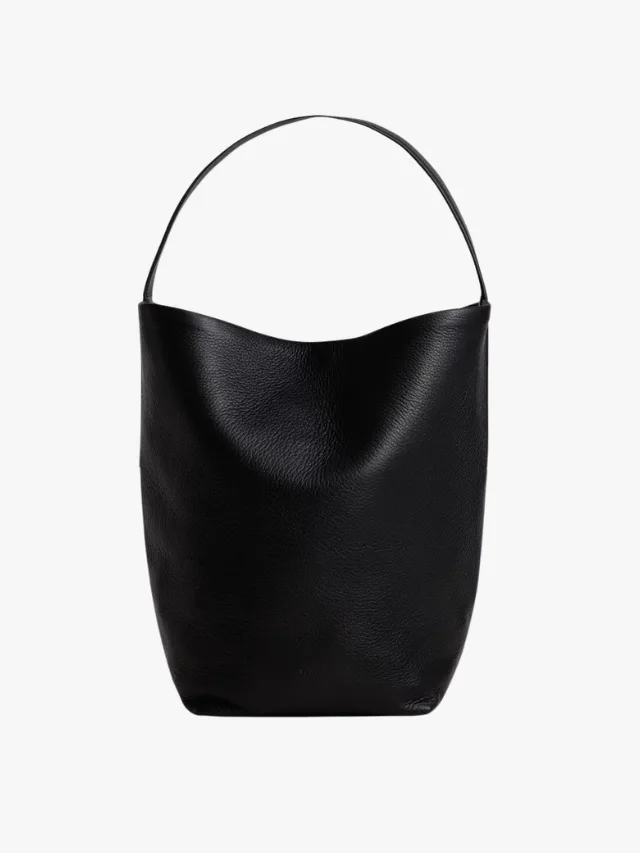 Yu Mei minimal large leather tote bag