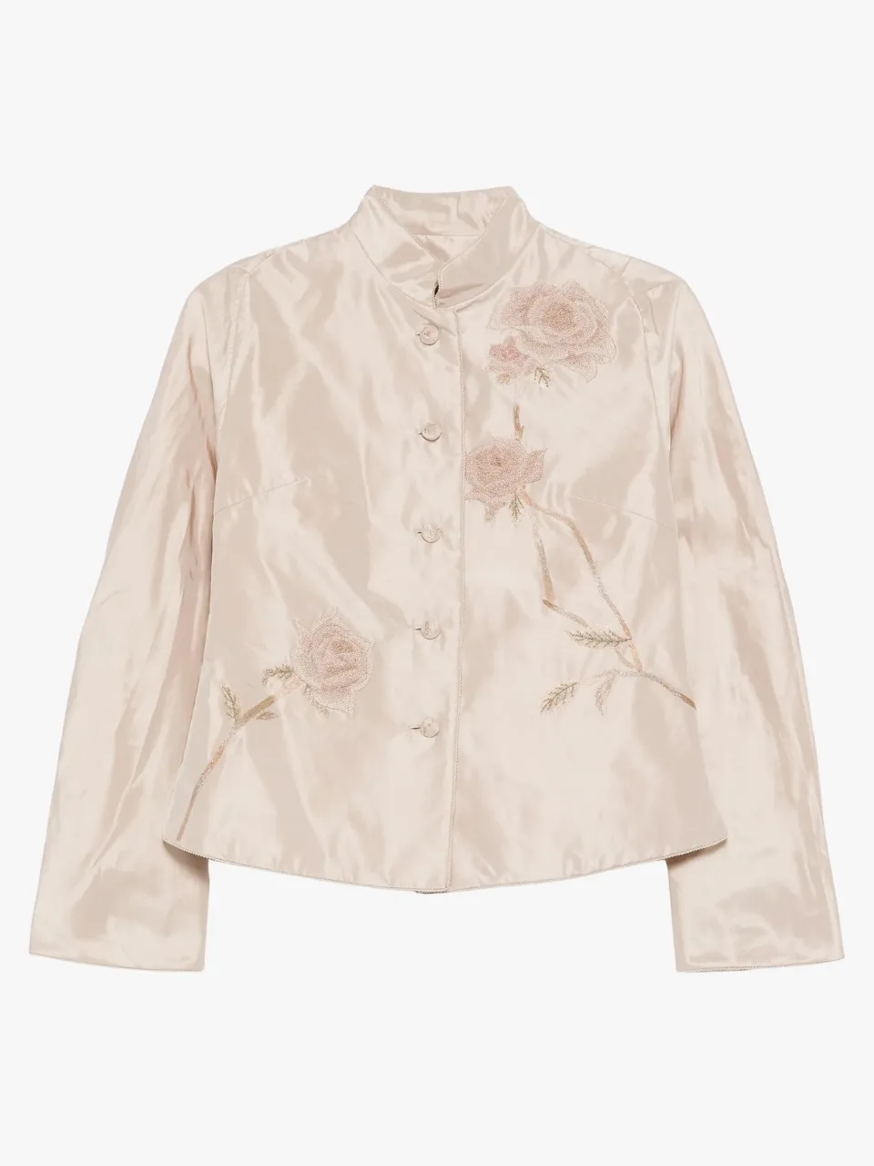 Shiatzy Chen Libre Collection mandarin collar cotton jacket