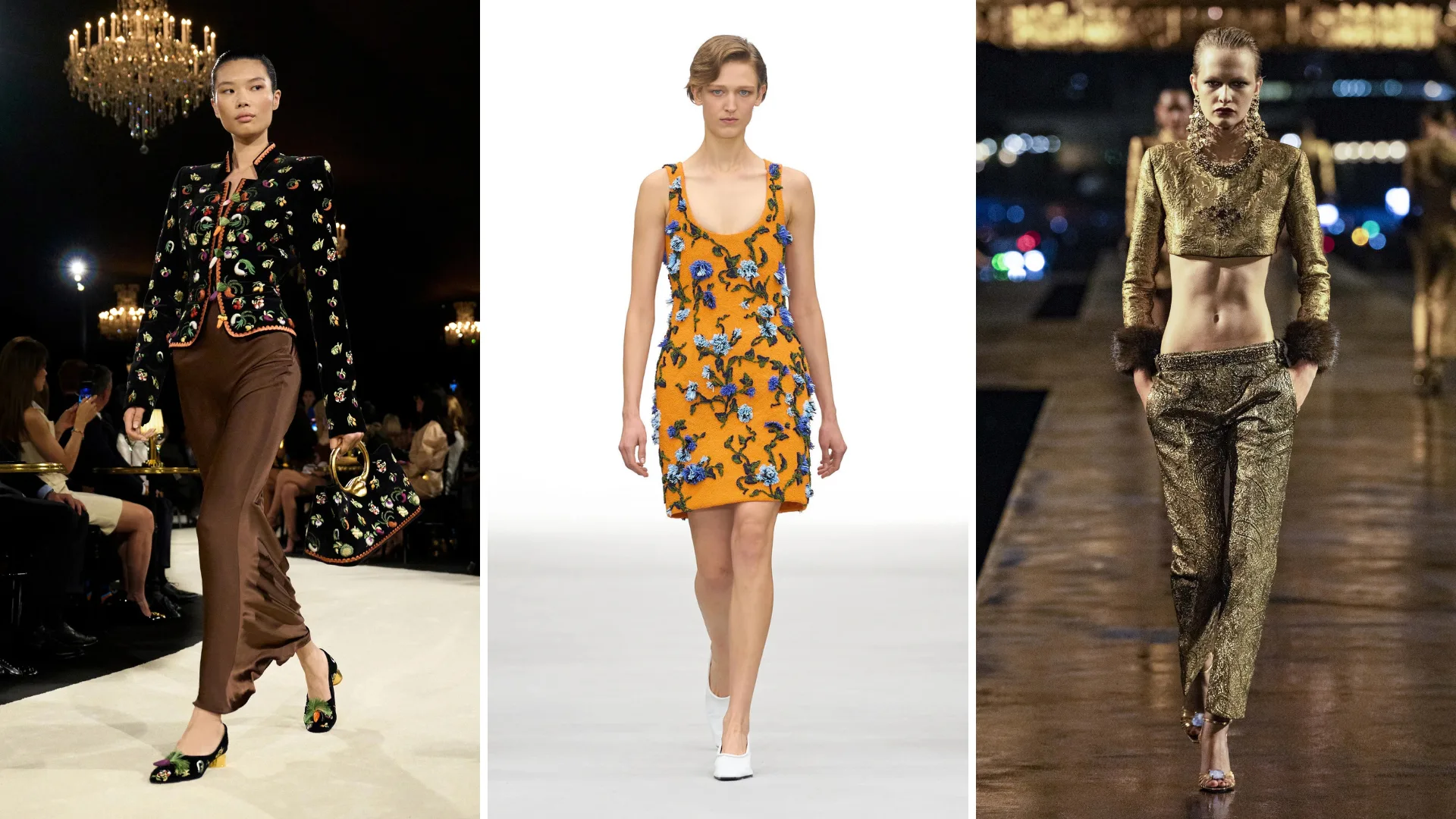 Schiaparelli; Loewe; Saint Laurent
