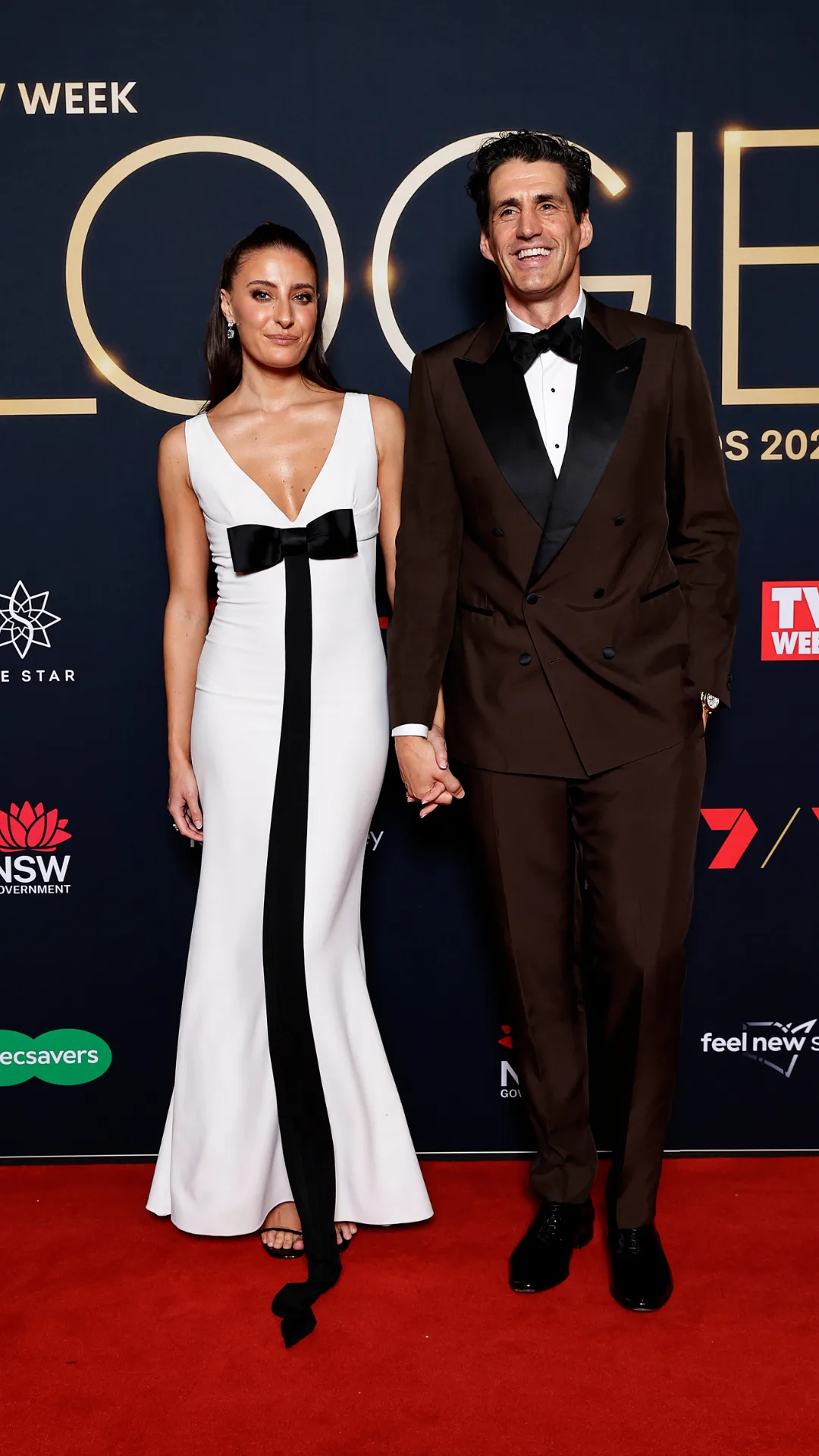 Rebecca Harding Andy Lee redcarpet