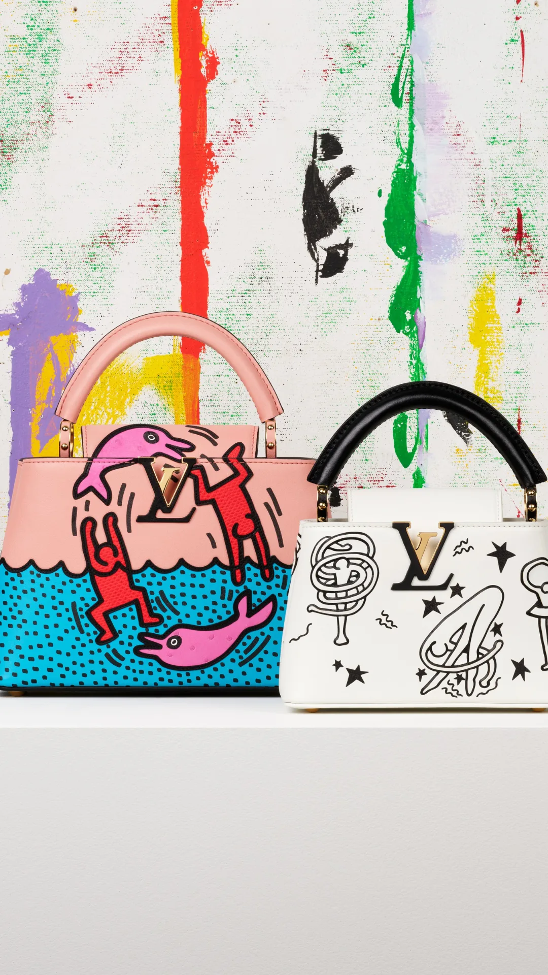 Louis Vuitton Artycapucines Keith Haring