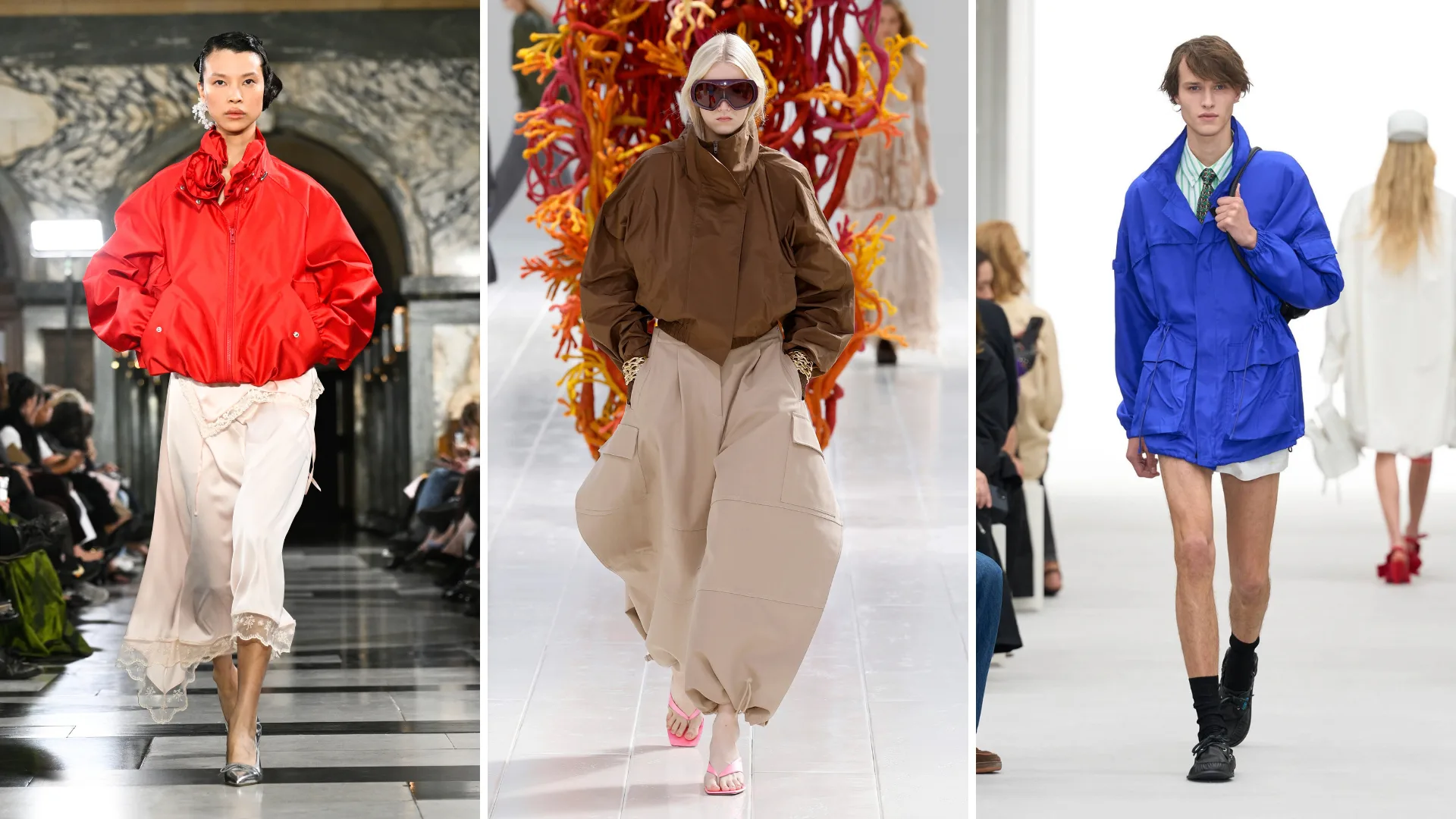 Simone Rocha; Balenciaga; Loewe.