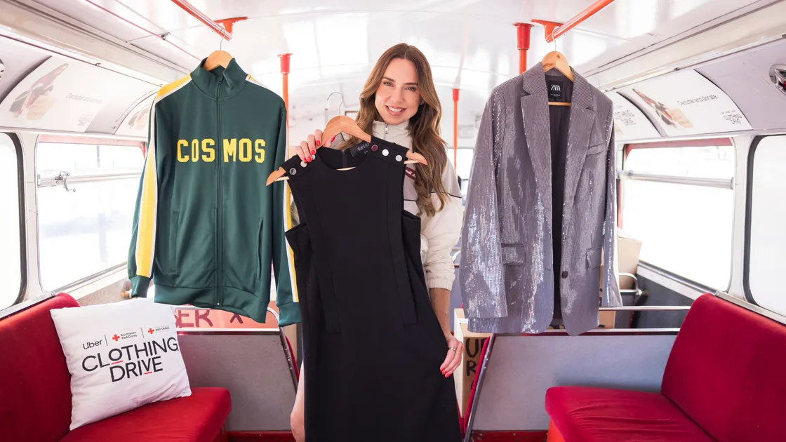 Fashion Gets A Second Life With Melanie C And The Uber x Australian Red Cross Clothing Drive