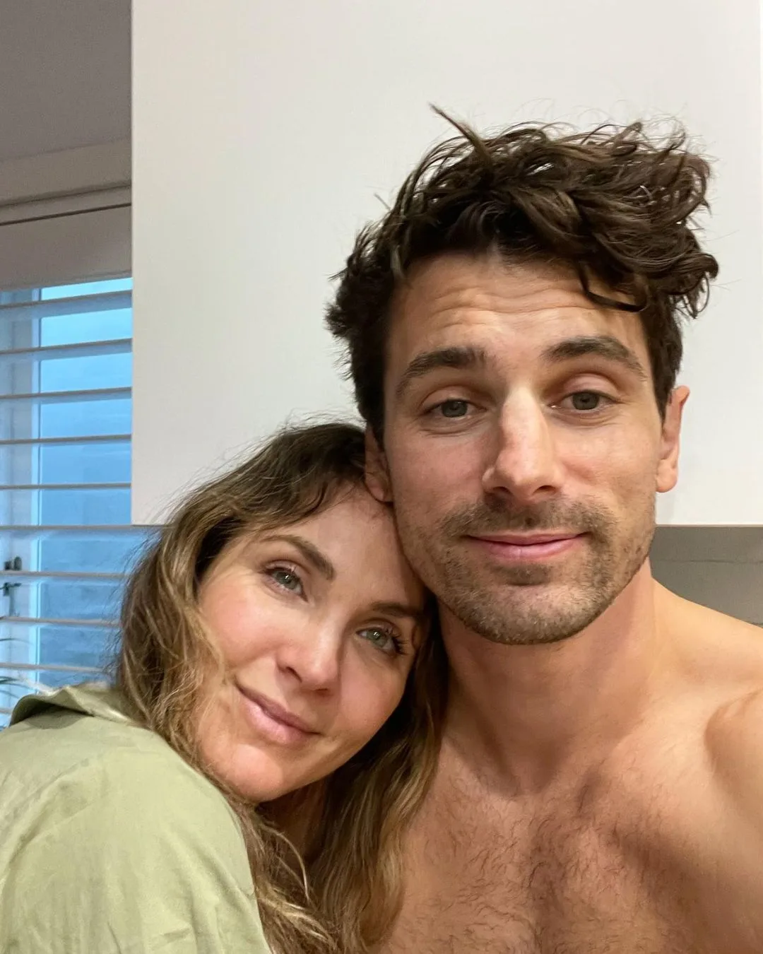 Former Bachelor alum Matty J with wife Laura Byrne