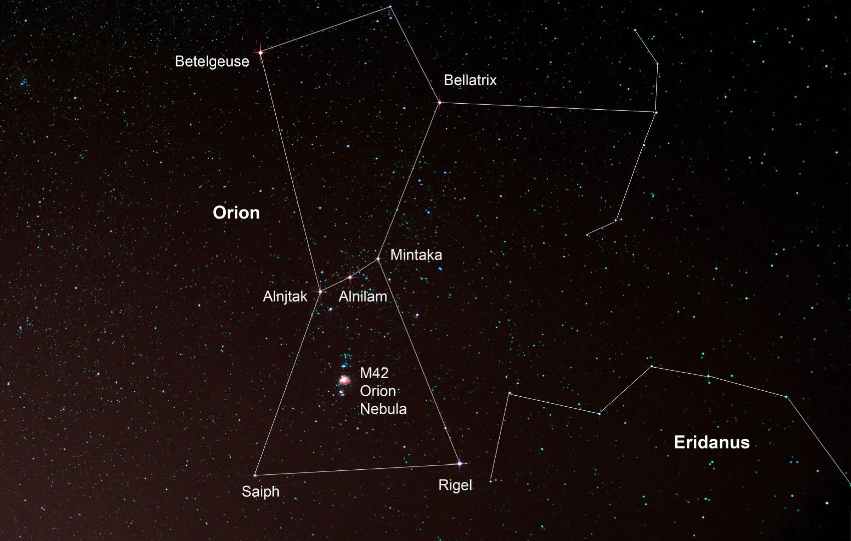 Orion constellation 