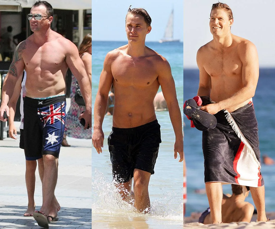 hot aussie celebs shirtless