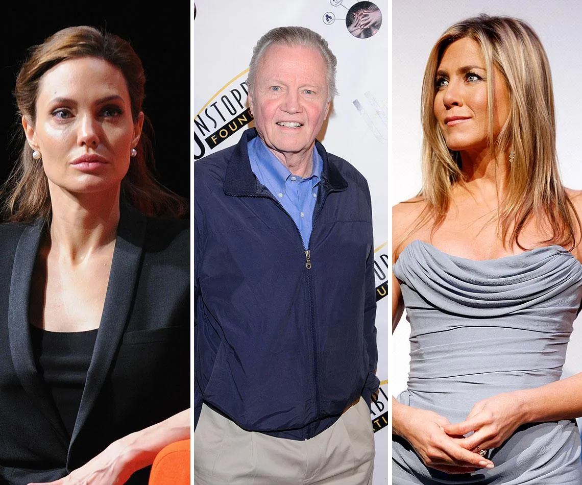 Jennifer Aniston Angelina Jolie dad