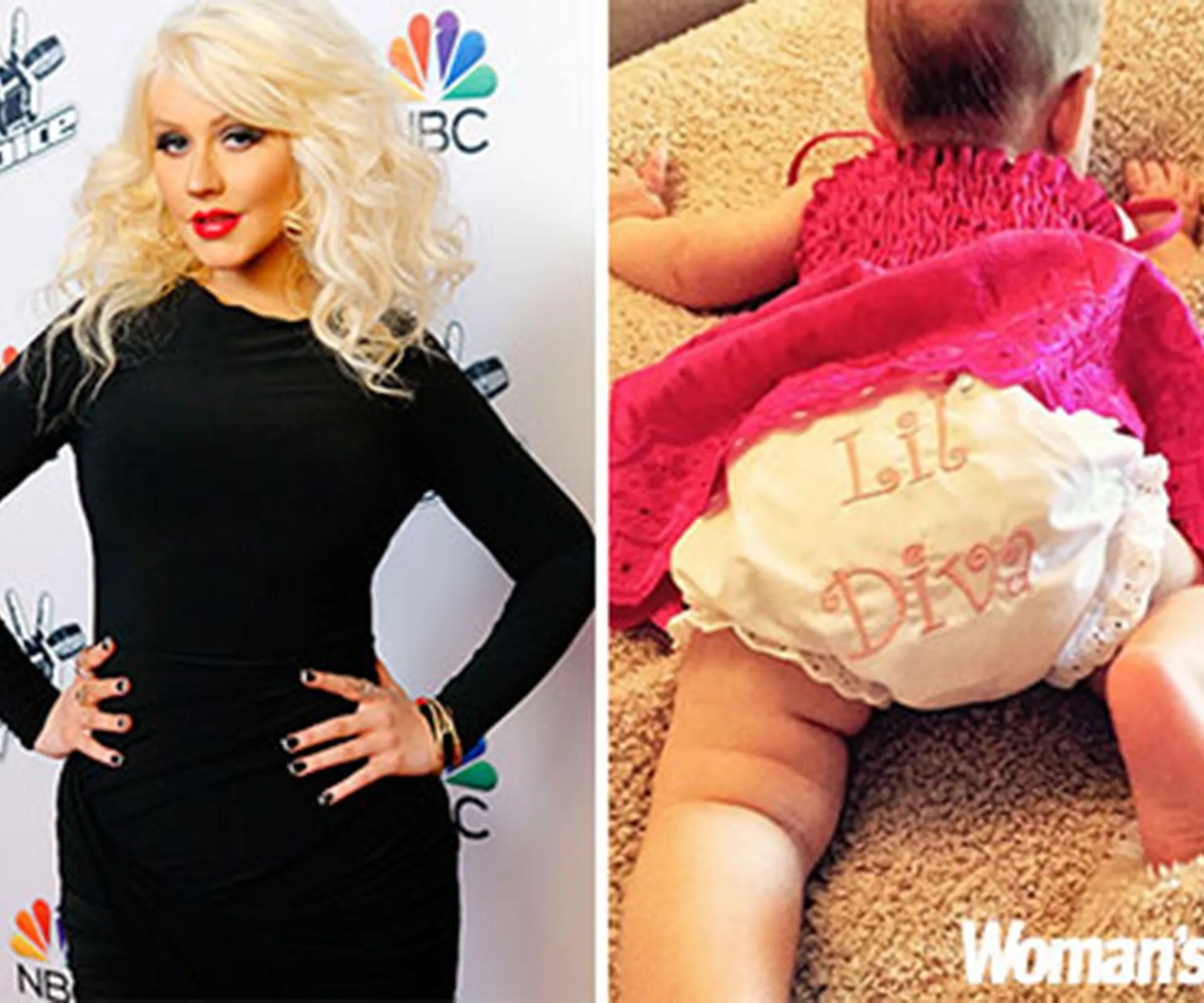 Christina Aguilera daughter summer rain