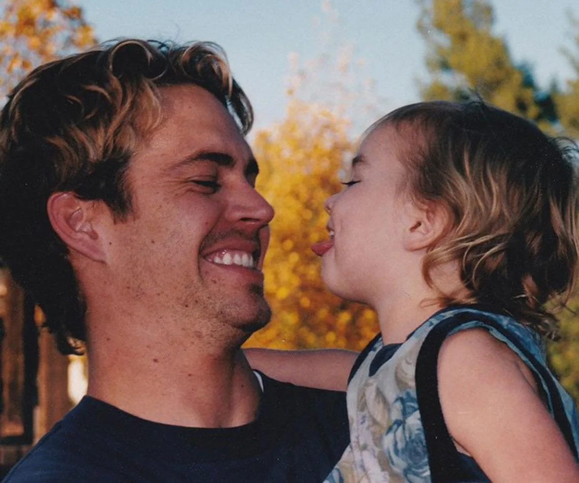 Paul Walker with daughter Meadow