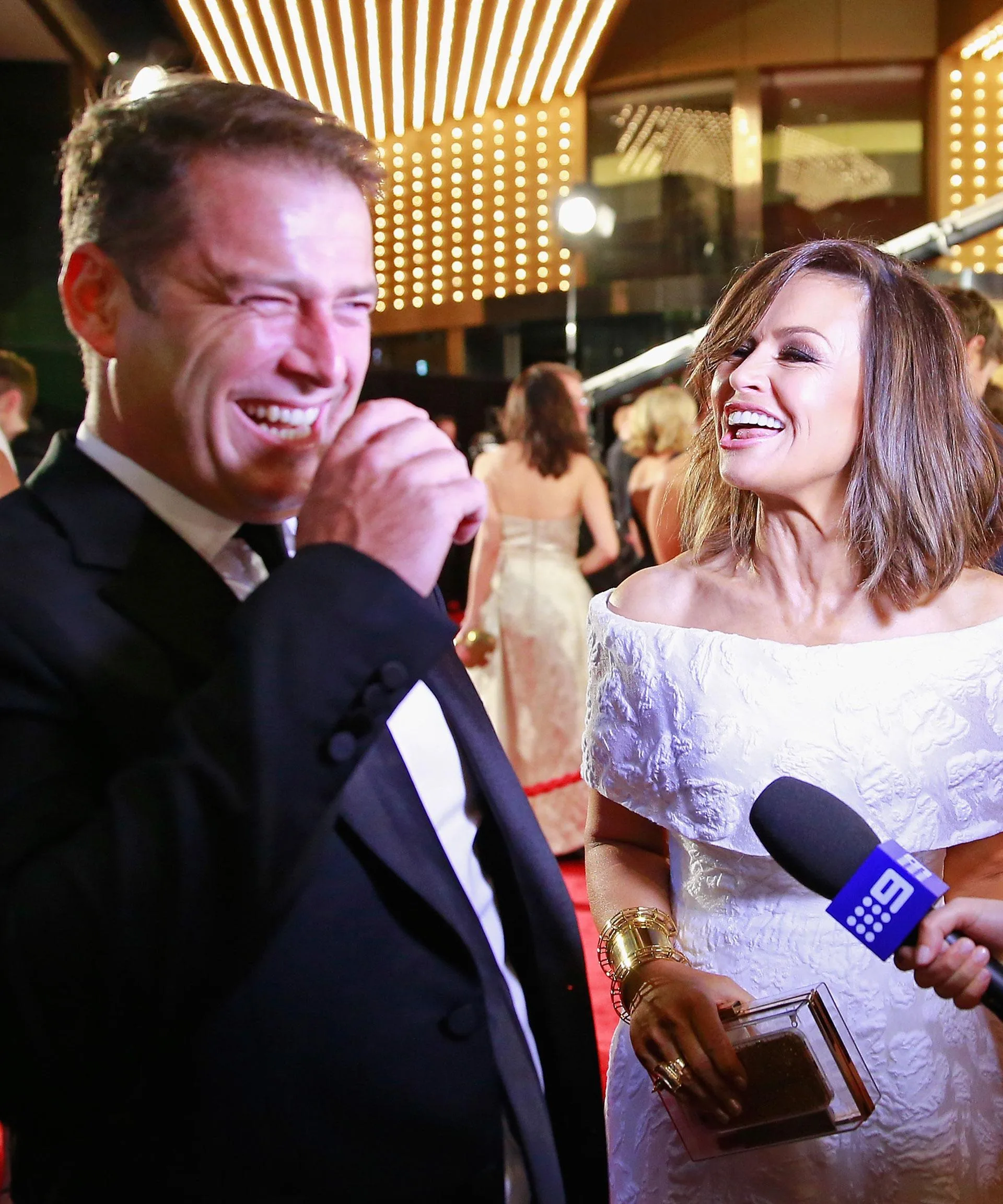 Karl Stefanovic and Lisa Wilkinson 