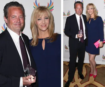 Lisa Kudrow and Matthew Perry