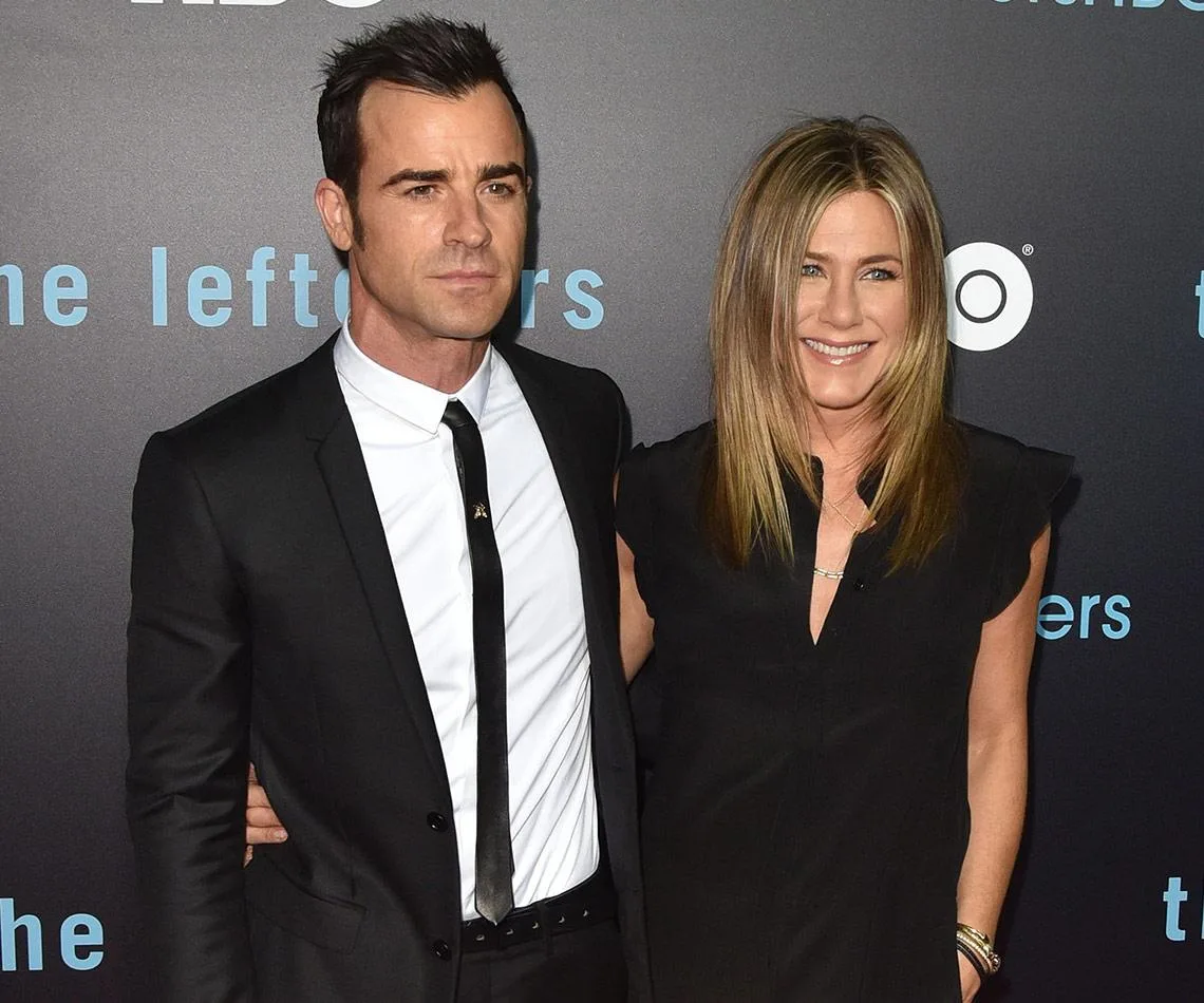 Justin Theroux and Jennifer Aniston