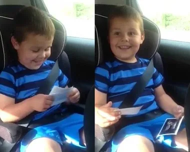 British Boy Discovers He Will Be A Big Brother