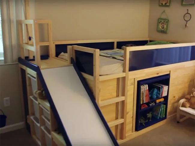 IKEA hack bed