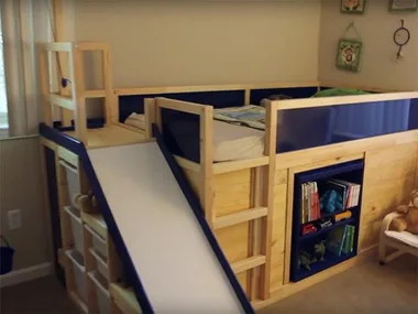 IKEA hack bed