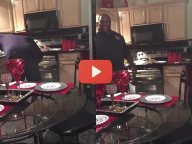 Woman Surprises Husband With News She Is Five Months Pregnant