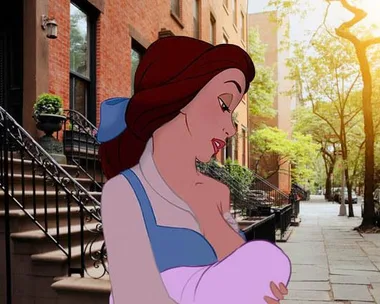 5 Disney Princesses Breastfeeding in Public