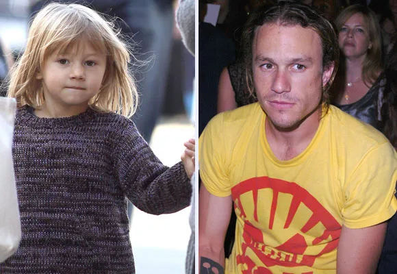 Heath and Matilda Ledger