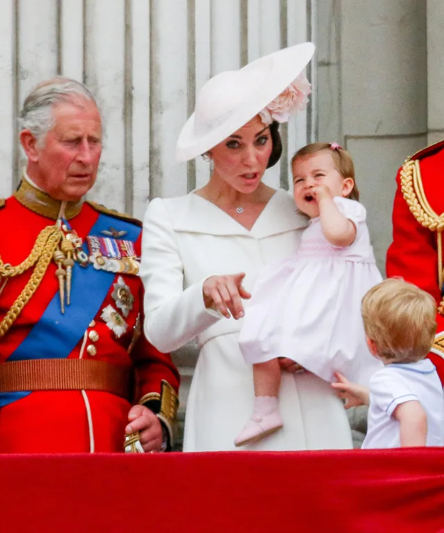 Duchess Catherine says Princess Charlotte is feisty!